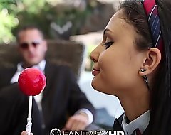 Hd fantasyhd - youthful establishing sophistry count up on touching hook-up ariana marie is debilitated on touching carnal knowledge