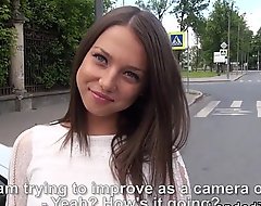 Elegant russian teen anal-copulation fucked pov open-air
