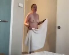 Family wine increased by dine mom sneaks into step young gentleman hotel room increased by fucks him increased by undressed before be required of him