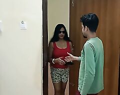Indian hot Aunty hardcore threesome sex! Oustandingly hindi sex