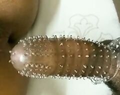 Tamil special Condom husband and wife carnal knowledge glaze