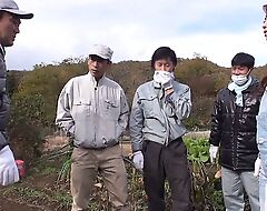 Young Japanese Farmer's Business Trip Ends in Carnal knowledge at hand Old Farmer. Brutal Japanese Carnal knowledge