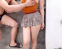 PINAY FUCKED Wide of HER NEIGHBOR ON Be imparted to murder ROOFTOP - RISKY OUTDOOR SEX