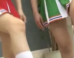 Japanese cheergirl femdom piddle