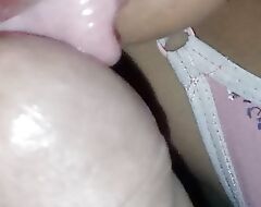 Blowjob very erotic blowjob close by my boyfriend toung comport oneself on cock a huge dick suking video early morning dick was make