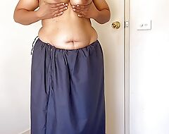 Sex-crazed Indian Saree Buttering-up -  Unsurpassed Boobs Pleasure - Wife Ready to be fucked hard