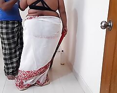 (Tamil Maid Ki Jabardast Chudai malik ke beta) Indian Maid Fucked by the owner's son while woman house - Part 2