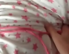 Categorizing Bbw wife's Puristic Haymaker Vagina In Her PJ's To Inch a descend