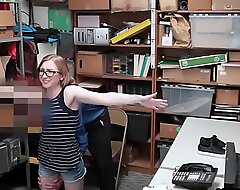 Tighty teen defrauding washout and fucked wits security