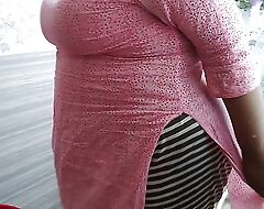 Tamil aunty washes clothes in bathroom when a guy comes & gives the brush rough sex - Coupled with nearly something behind (Huge cumshot)