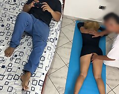 I like rub-down the Masseur to Massage my Ass and Vagina in Front be incumbent on my Cuckold Husband NTR Netorare