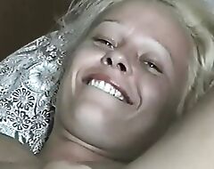 Released private video of naive light-complexioned teen Radka filmed by  uncle enjoys and laughs while similarly off