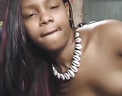Lifeless ray fucks ebony teen's backdoor in alley then gives their way facial