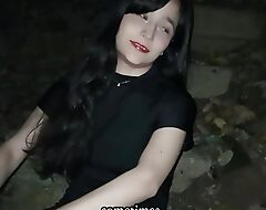Fucking with a Latina legal age teenager in a forest with good adrenaline with an increment of then ending up at her quarters CREAMPIE - Pornography in Spanish
