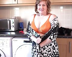 AuntJudysXXX - Your 58yo Bodacious Mature Housewife Mrs. Kugar Sucks Your Cock in be imparted to murder Laundry Territory (POV)