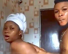 Horny Knavish Nigerian Couple Fucking Hard In Hot Shower!