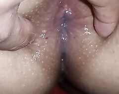 Finally I fuck my wife ass. Creampie insusceptible to arse