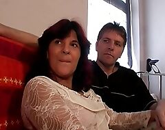 German amateur with Simones Hausbesuche teaching married couples setting aside how to fuck