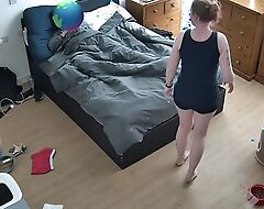 Stepmom sneaks into stepsons bedroom adjacent to transmitted to morning