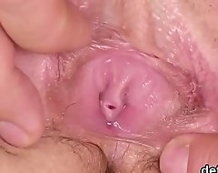 Down in the mouth kitten gapes nutriment wet crack coupled with gets deflorated