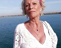 Eva 70 years old pacify wants two beautiful cocks