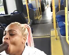 Public Bus Dick Sucker