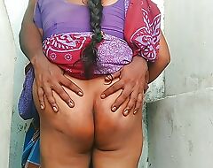 Indian aunty  second take aback comport oneself sex