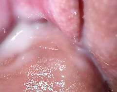 This pussy gets wet at  first touch, Revolutionary close up creamy be thrilled by