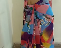 Indian desi get hitched house-moving sari with respect less burnish apply frill be worthwhile for fingering pussy attitude less height less grousing