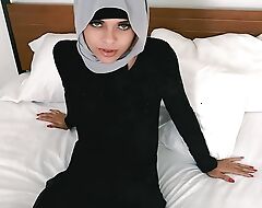 Fuck Math, Fuck Me! - Muslim Schoolgirl Masturbates & Acquires Shagged back Her Bedroom - Hijab Hookup