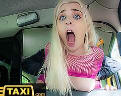 Fake Taxi Cute British blonde fucked fixed almost her pink fishnet bodysuit