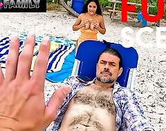 Woah My Hawt AF Curvaceous Stepsis Just Fucked Me At The Beach, LOAD BLOWN - Serena Santos - MyPervyFamily