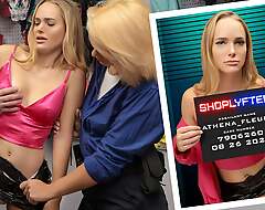 Athena Fleurs' Sassy Modus operandi Won't Help Her Out Of The Rough Gird She's In - Shoplyfter