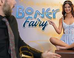 Busty Petite In Erotic Fairy Costume Lacy Tate Helps Sex-mad Stud With His Huge Boner - Exxxtra Aphoristic