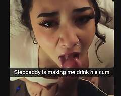 REAL Stepdaddy Penalizes His stepdaughter (Warning: Very Rough Sex)