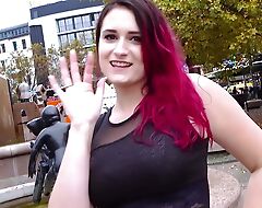 German Redhead Slut meet with the addition of fuck dating on Public Spur