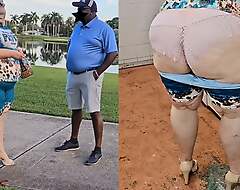 Golf trainer offered to train me, but he eat my big fat pussy - Jamdown26 - big butt, big ass, thick ass, big booty, Plumper SSBBW