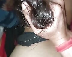 Most important bhabhi spitting on dick and fucked hard from behind away from the brush ex beau as soon as small-minded crowd is at abode