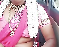 Full Video Telugu Dirty Talks, blue saree indian telugu aunty sex with auto driver, car sex