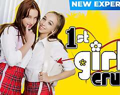 Concept: Girl Crush overwrought TeamSkeet Labs Featuring Breezy Bri & Melanie Marie - Lesbian Schoolgirls