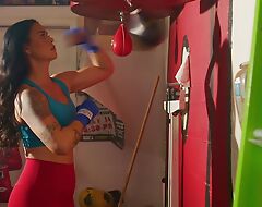 MILFY Suit nurturer Dana gets fucked in her tight ass at the gym