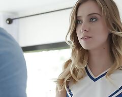 Cheerleader Haley Gets Improbable Out