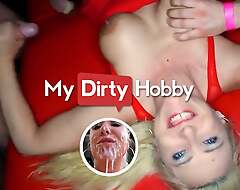 MyDirtyHobby - Insightful gangbang for busty blonde