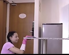 OPERACION LIMPIEZA &ndash_ Hardcore guru drilling for Latina detergent lady