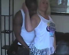 PT Blonde busty wife and her black dude