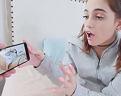 SisLovesMe - Step Sis More Pigtails Fucked By Manstick
