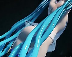 3D MMD 2b Joins Miku at hand Crazy Paramours