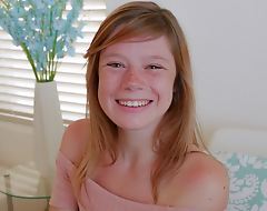 Nice Teen Redhead With Freckles Climaxes Not later than Thrust POV