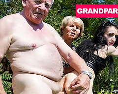 Rejuvenating Grandpa's Pulsate Cock with Granny