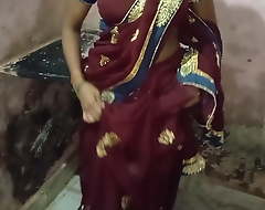 Indian girl in a saree has blunt sex with devar